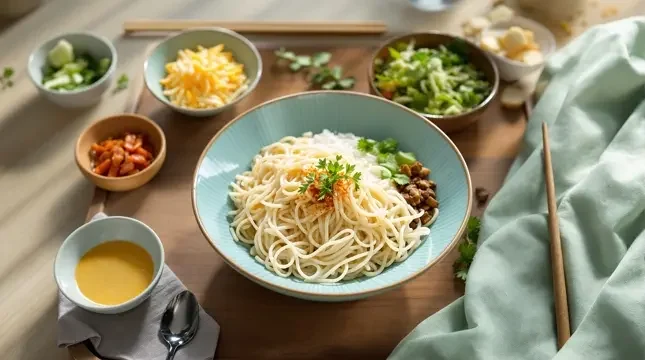 云南过桥米线的仪式